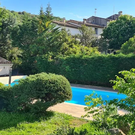 Maison Avec Piscine Entre Garrigue Et Cevennes *