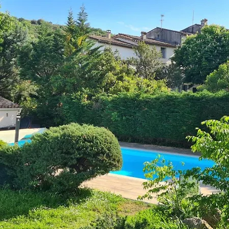 Maison Avec Piscine Entre Garrigue Et Cevennes *