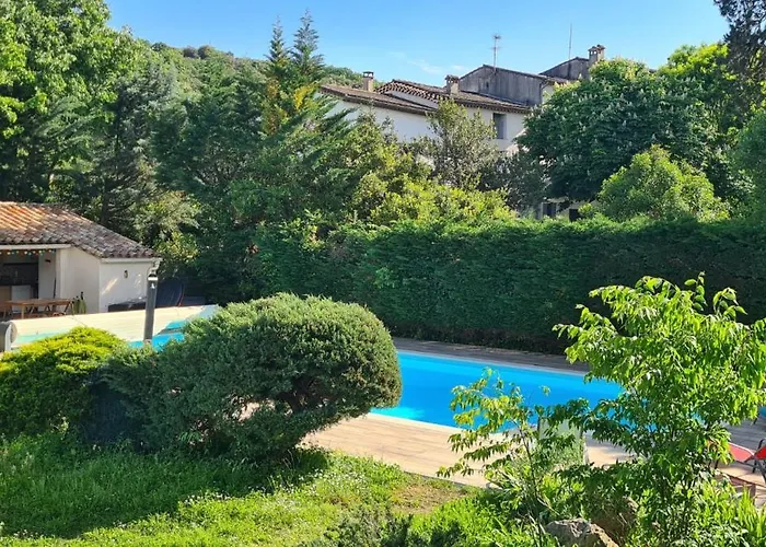 Maison Avec Piscine Entre Garrigue Et Cevennes *